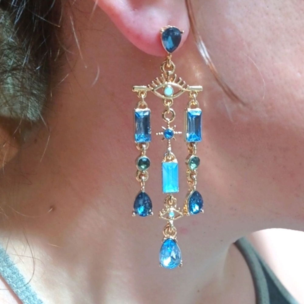 I Am Limited Edition Evil Eye Earnings